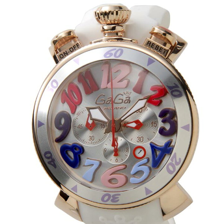 楽天市場】ガガミラノ Gaga Milano 6056.9 CHRONO クロノ 48mm ラバー 