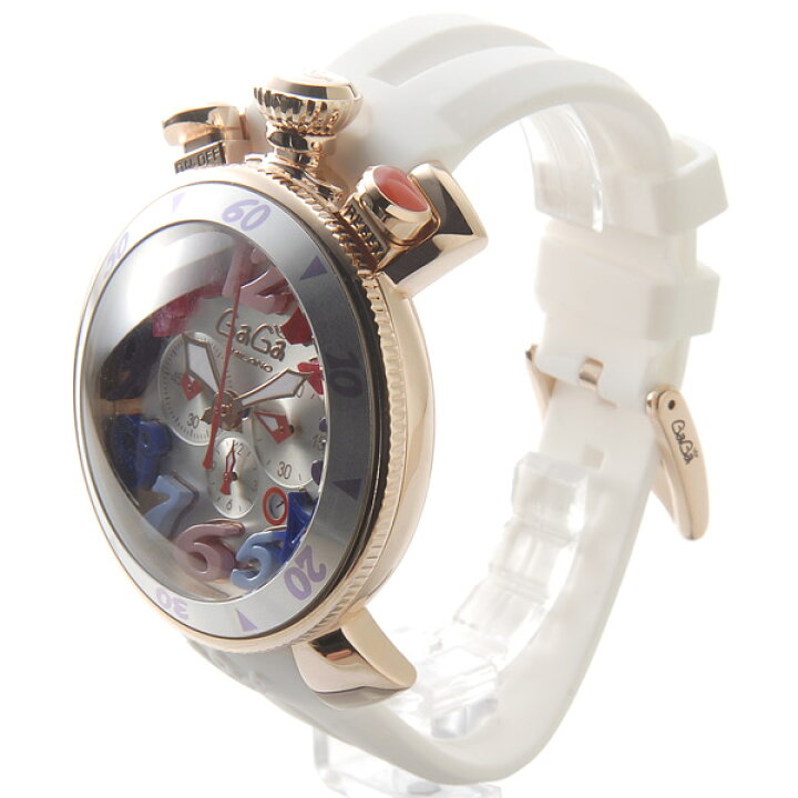 楽天市場】ガガミラノ Gaga Milano 6056.9 CHRONO クロノ 48mm ラバー 