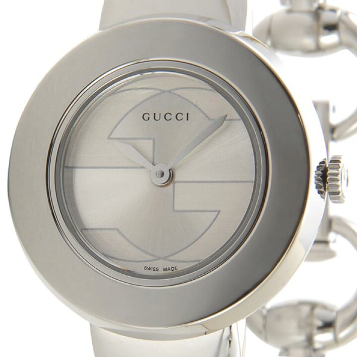 楽天市場】グッチ GUCCI YA129501 Uプレイ シルバー チェンジング 