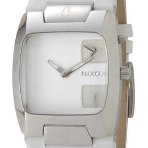 ニクソン NIXON バンクスレザー ホワイト メンズ 腕時計 BANKS LEATHER WHITE/WHITE A086 793 |  s-select