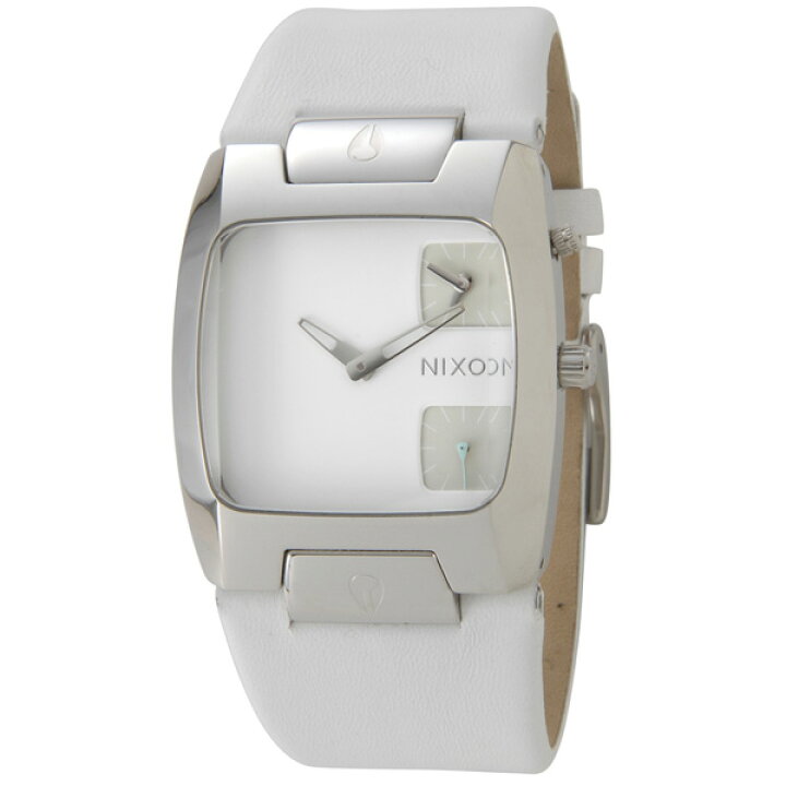 楽天市場】ニクソン NIXON バンクスレザー ホワイト メンズ 腕時計 