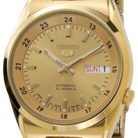 セイコー SEIKO セイコーファイブ SEIKO5 SNK574J1 ゴールド 自動巻き 腕時計 メンズ ウォッチ 新品