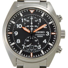 ゴールデンウイークSALE ポイント5倍 セイコー SEIKO メンズ 腕時計 海外モデル SNN235P1 クオーツ クロノグラフ ブラック セイコーウオッチ 新品 送料無料】