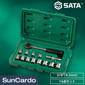�y�}���\������P�ő�29�{�z�\�P�b�g�Z�b�g �H��Z�b�g �c�[���Z�b�g SATA Tools �T�^�c�[���Y SATA(�T�^) 3/8�h(9.5mm) �\�P�b�g�Z�b�g 14�_ 09523