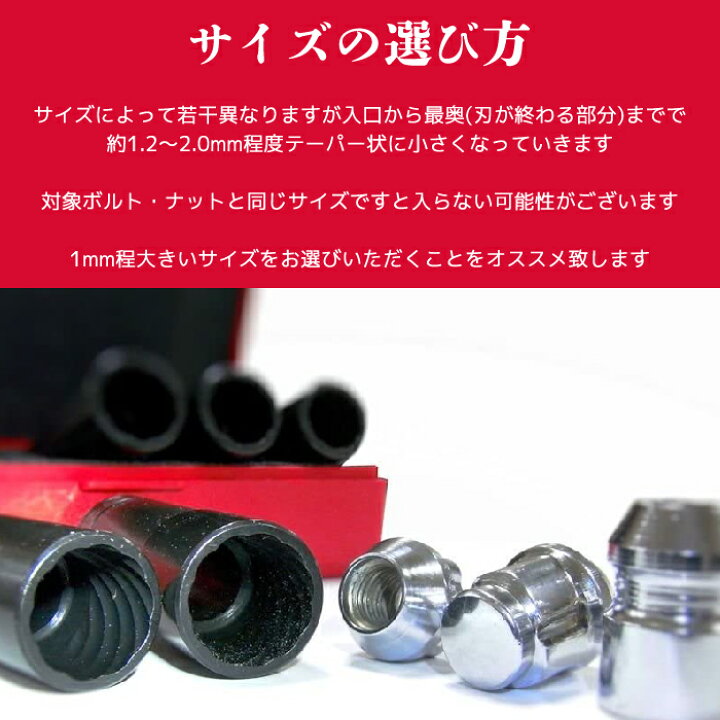楽天市場】【マラソン期間P最大29倍】ロックナット外し ナット外し 