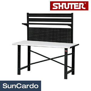 【ワンダフルデー期間P最大23倍】ワークテーブル テーブル 作業台 livinbox SHUTER(シューター) 軽作業用ワークテーブル 150cm パンチングパネル付 WL-5M+W31