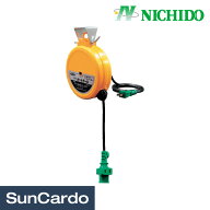 【マラソン期間P最大29.5倍】工具 整備 電気コード NICHIDO(日動工業) 電工ドラム 100V 屋内型 オートリ…