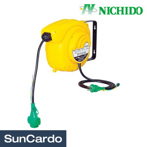 �y�}���\������P�ő�29�{�z�H�� ���� �d�C�R�[�h NICHIDO(�����H��) �d�H�h���� 100V �����^ �I�[�g���[�� �A�[�X�t 10m AL-E103N