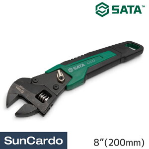 【ワンダフルデー期間P最大23倍】工具 整備 モンキーレンチ SATA Tools サタツールズ SATA(サタ) ラチェットモンキーレンチ 8”(200mm) ST47403