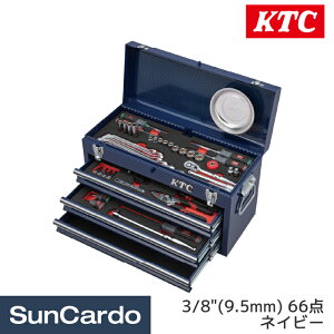 �y���|�C���g�o�b�N�Պ���P�ő�23�{�zktc �H��Z�b�g �c�[���Z�b�g �H�� ���� 3/8�h KTC(���s�@�B�H��) 9.5sq. �X�^���_�[�h�Z�b�g 66�_ �l�C�r�[ SK36626XNVA