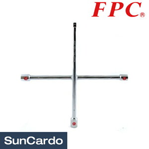 【ワンダフルデー期間P最大23倍】工具 整備 タイヤ交換 FPC(フラッシュツール) アルミホイール用薄口クロスリムレンチ 角軸付き HCW-1721S
