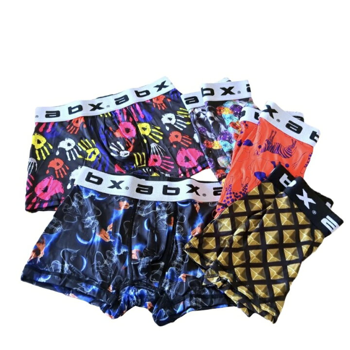 楽天市場】【abx】メンズボクサー 紳士 下着2枚 4枚 セットエービー 