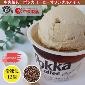 中央製乳 ポッカコーヒー オリジナルアイス 12個入 国産 豊橋
