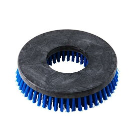 ポリッシャーブラシ 青 (14インチ) ナイロン 樹脂台 プラスチック台