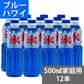 SUNC かき氷(カキ氷)シロップ【ブルーハワイ】　500mlペットボトル×12本