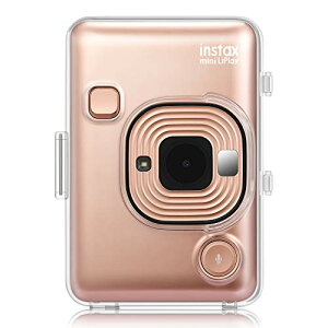 Fintie FUJIFILM xmtC instax mini LiPlay CX^gJpP[X یJo[ NA JP[X y Sʕی h~  n[h PVC Jo[ NX^VF