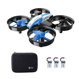 Holy Stone ドローン ミニドローン 室内 初心者 収納ケース付き バッテリー3個付き 飛行時間21分 安定性 安全性 高度維持 モード1/2自由転換 ヘッドレスモード搭載 国内認証済み 2.4GHz 4CH HS210B