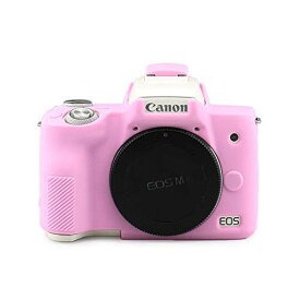 色：PK kinokoo CANON EOS Kiss M/EOS Kiss M2/EOS M50/EOS M50 Mark 2 デジタルカメラ専用 シリコンカバー カメラケース カメラカバー シンプル(PK)