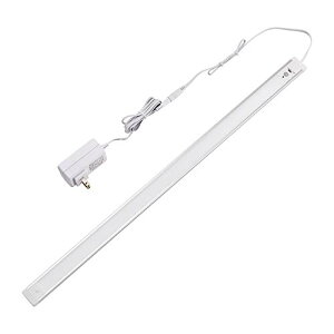色:昼光色 サイズ:60cm ELPA エルパ LEDバーライト(多目的灯) 60cm 昼光色 明暗人感センサー 角度調節可能 導光板使用でスリムにムラなくしっかり明るい ALT-2060PIR(D)