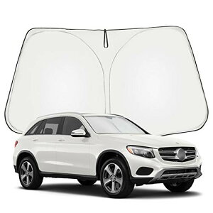 �T�C�Y�F2016+ �x���c Benz GLC X253 SUV ruiya �x���c GLC�N���X X253 SUV�K�p �T���V�F�[�h �t�����g�K���X�p �p���\�� �ԗp�T���V�F�[�h UV�J�b�g&���悯 �Ԓ��� �܂��ݎ� �J�X�^���p�[�c