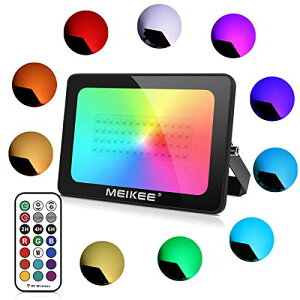 FF60w TCYF60w MEIKEE RGB LED ͋C tbh Cg O J[Cg y2020ŐVŁz C~l[V 60W Ɩ EH[v h ho NX}X EFfBO