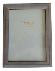 色:グレー サイズ:2L natalini(ナタリーニ) フォトフレーム 木製 象嵌細工 写真フレーム イタリア製 13 x 18cm 2Lサイズ grigio グレー 大