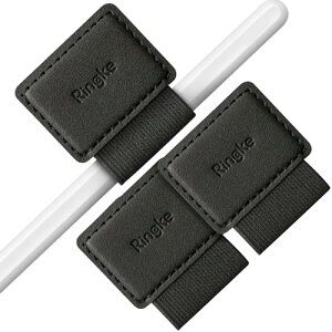Ringke Apple Pencil PEN HOLDER yz_[ h~ jh~ ڒV[ AbvyV ^b`y P[X y yP[X y[v ^ubg/蒠/L (3) - Black