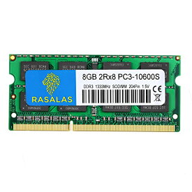 サイズ：10600S DDR3 1333MHz 8GB 10600S PC3-10600 SODIMM RAM CL9 204Pin Non-ECC ノートPC用 メモリ