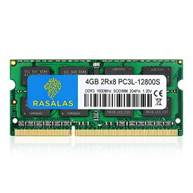 サイズ：DDR3-1600MHz SODIMM PC3L-12800 4GB*1枚 DDR3L 1600 4GB ノートPC用メモリ 1.35V (低電圧) 204Pin Mac 対応 Non-ECC SO-DIMM RAM