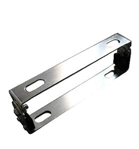 色:シルバー 【mon luxe】180*角度調整 汎用 アルミ ナンバープレート ステー バイク 原付 ナンバー ステイ ブラケット (シルバー)