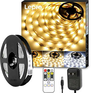 Lepro LED e[vCg lede[v 10m dFEF 邳 ԐڏƖ Rt F C~l[VCg 3pin 2835SMD Jbg\ tȒP h X  z[p DIY led
