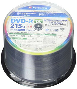 TCYF50 o[xC^Wp(Verbatim Japan) 1^p DVD-R DL CPRM 215 50 Ж2w 2-8{ VHR21HP50V1FFP [tXg[Vt[pbP[W(FFP)]