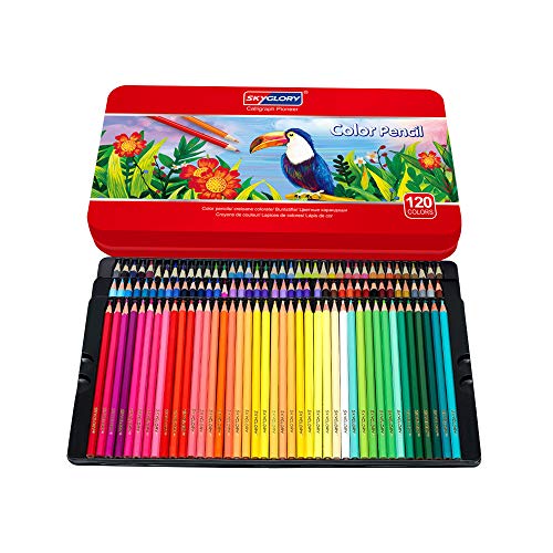 楽天市場】色：120色 色鉛筆 120色 油性鉛筆 アート色鉛筆セット