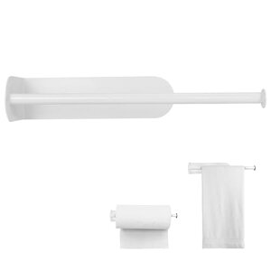 サイズ:?30cm-マグネット-白 タオル掛け タオルバー ステンレススチール タオルリング バスルームタオルハンガー 、たおるかけ おしゃれ タオルかけ、 浴室 キッチンお風呂 洗面台 収納 (3
