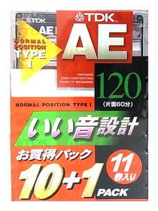 TDK 11{Zbg JZbge[v AE-120X11F 120 ݌v