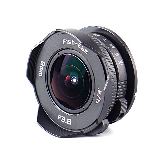 バシュポ Pixco CCTVレンズ 超広角8mm f SALE開催中 3 Micro4 人気の製品 魚眼レンズ 3.8 マイクロフォーサーズ対応