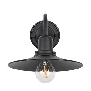 色:ブラック サイズ:電球無し 共同照明 ブラケットライト 壁掛け灯 ウォールランプ E26 玄関照明 GT-DJ-SBD-B 防水 レトロ 壁掛け照明 間接照明 インテリア照明 アンティーク ポーチライト 外