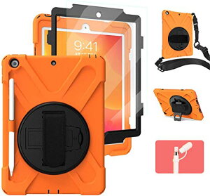 FFOrange TCYFiPad 10.2tB&y[ Lively house iPad 7 P[X iPad 8 P[X y[ tBt iPad 10.2 P[X 2019/2020 LbY qǂ Ռz ho ϋv h~ ی [