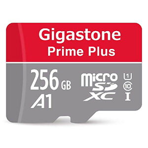 Gigastone Micro SD Card 256GB }CNSDJ[h tHD UHS-I A1 U1 95MB/S Full HD SDA_v^t w/adapter