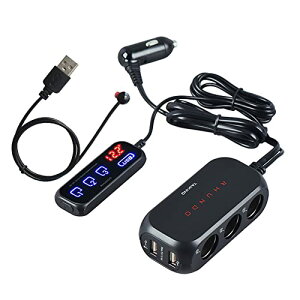 FFubN() DURASIKO ԗpVK[\Pbg 3A ԍڏ[d 2USB[d|[g d/x ^C}[ @\ ő105Wd͋ ߕוی 12-24V ꊇ&ƗXCb` OȑΉ iPad