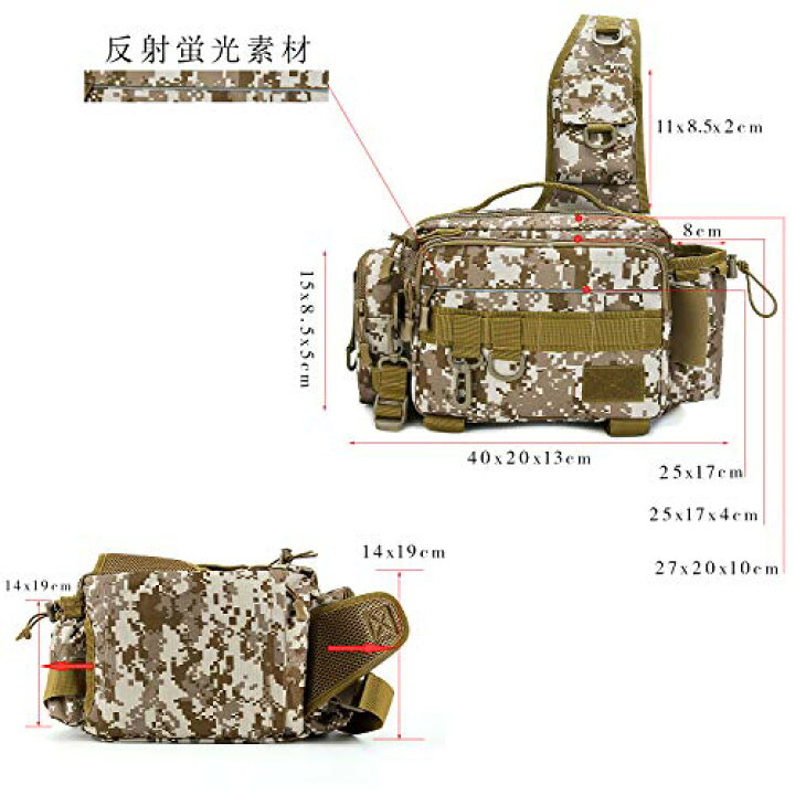 楽天市場】色:カーキカモフラージュ HAKAWAFLY フィッシングバッグ5WAY ロッドベルト2点とカラビナ5点付き 釣りバッグ 防水 タックルバッグ 多機能 大容量 ランガンバッグ (ブラック、カーキ迷彩、ネ : サンデーモーニング 楽天市場店 楽天市場】色:カーキカモフラージュ HAKAWAFLY フィッシングバッグ5WAY ロッドベルト2点とカラビナ5点付き 釣りバッグ 防水 タックルバッグ 多機能 大容量 ランガンバッグ (ブラック、カーキ迷彩、ネ : サンデーモーニング 楽天市場店