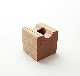 色：カバ材 MokuPro 木製ペンスタンド 無垢材（カバ材）【 ONE-PEN-STAND 】 1本用ペン・メモ・カードスタンド 全3種類