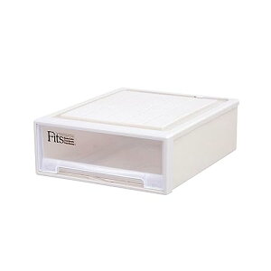 色:01_カプチーノ サイズ:02_クローゼット(奥行53cm) 天馬 耐久性に特化した収納ケース 日本製 フィッツケース クローゼット用 たわみにくい衣装ケース 引き出し 1個ずつ増やせて便利 色