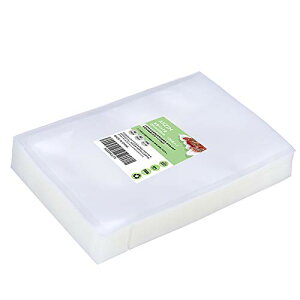 サイズ:20cm*25cm*100枚入り AKZIM 真空パック袋 バキュームシーラー 20*25cm 100枚入り 真空パック機専用袋 真空ビニール 真空包装袋 専用抗菌袋 脱気密封 鮮度長持ち 食品保存 低温調理 PAPE素材 2