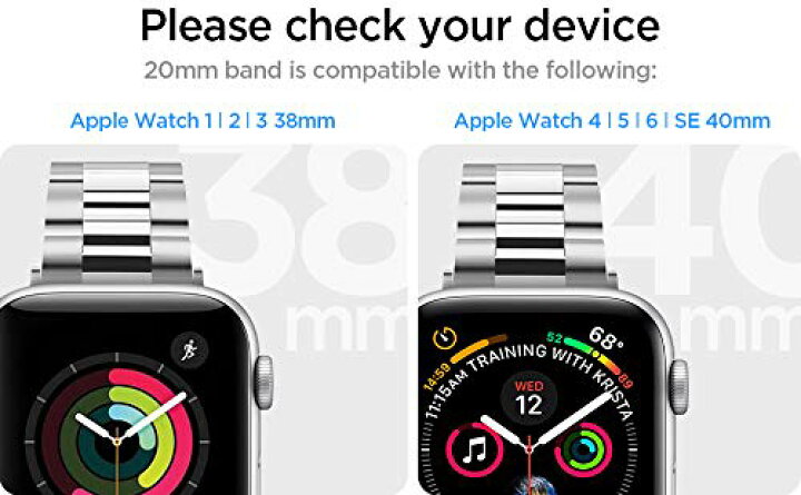 楽天市場】色：シルバー 【Spigen】 Apple Watch バンド ステンレス製 