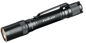 FENIX(�t�F�j�b�N�X) E20 V2.0 SST20 LED �|�[�^�u��EDC�t���b�V�����C�g ���邳�ō�350���[���� �u���b�N �S��:127mm