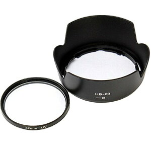 yF-Fotoz st[htB^[ Zbgt Nikon jR Yt[h HB-69 ݊ Ԍ`t[h  52mm YیtB^[ Zbg wD5500AD5300AD3300 YLbg tAF-S DX Nikkor 18-55mm F3.5-5.6