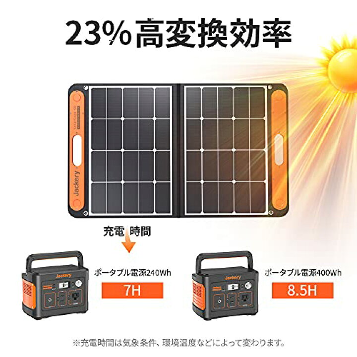 楽天市場】Jackery SolarSaga 60 ソーラーパネル 68W ETFE ソーラー 