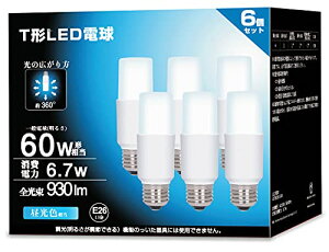 FFF TCYF60` OKALUMI LEDd T`^Cv E26 60W` F 930lm fMގ{HΉ S^Cv d^u EFD25EEFD15`֐ C Lb` ʏƖ ledCg 6