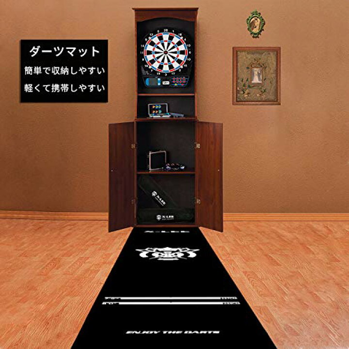 楽天市場】X-LEE ダーツマット スローマット スローライン（ホワイト 